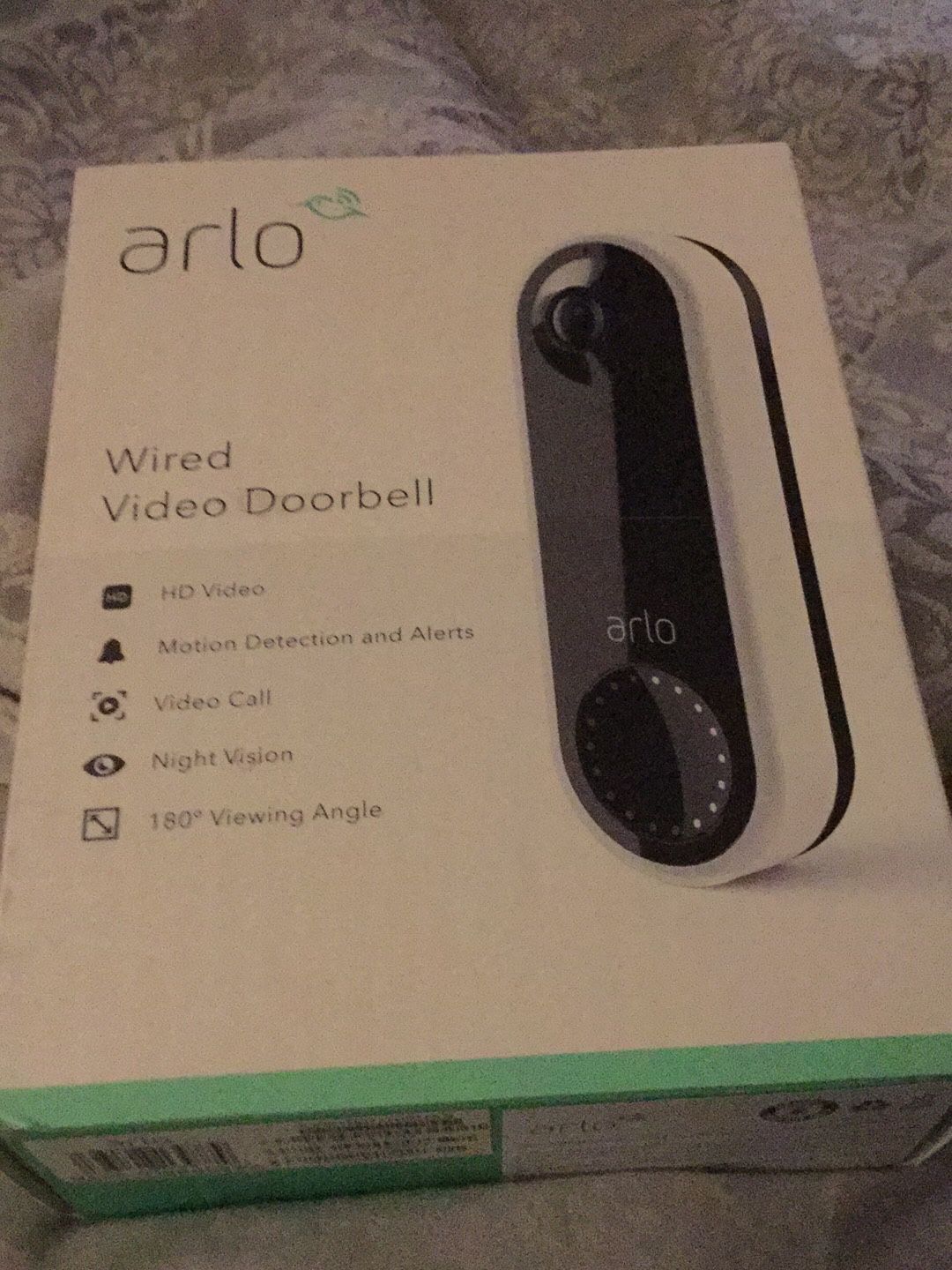 Arlo video doorbell