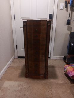 Hives & Honey Louis XVI jewler armoire