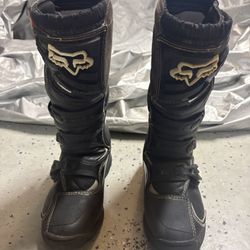 Fox Racing Comp5 Youth MX boots, size 8