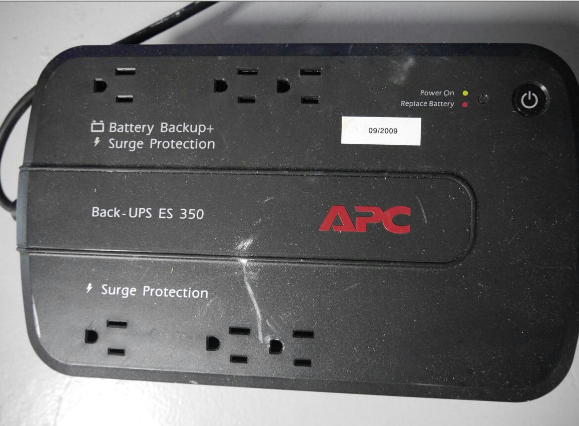 APC BE350G APC Back-UPS ES, 6 outlet 350VA, 120V