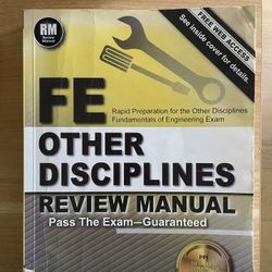 PPI FE Other Disciplines Review Manual by Lindeburg
