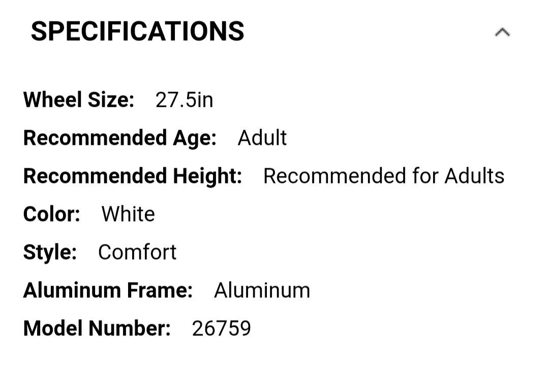 Huffy Casoria aluminum frame bike