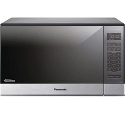 Panasonic Microwave Oven NN-SN686S Stainless Steel Countertop/Built-In with Inverter Technology and Genius Sensor, 1.2 Cubic Foot, 1200W 