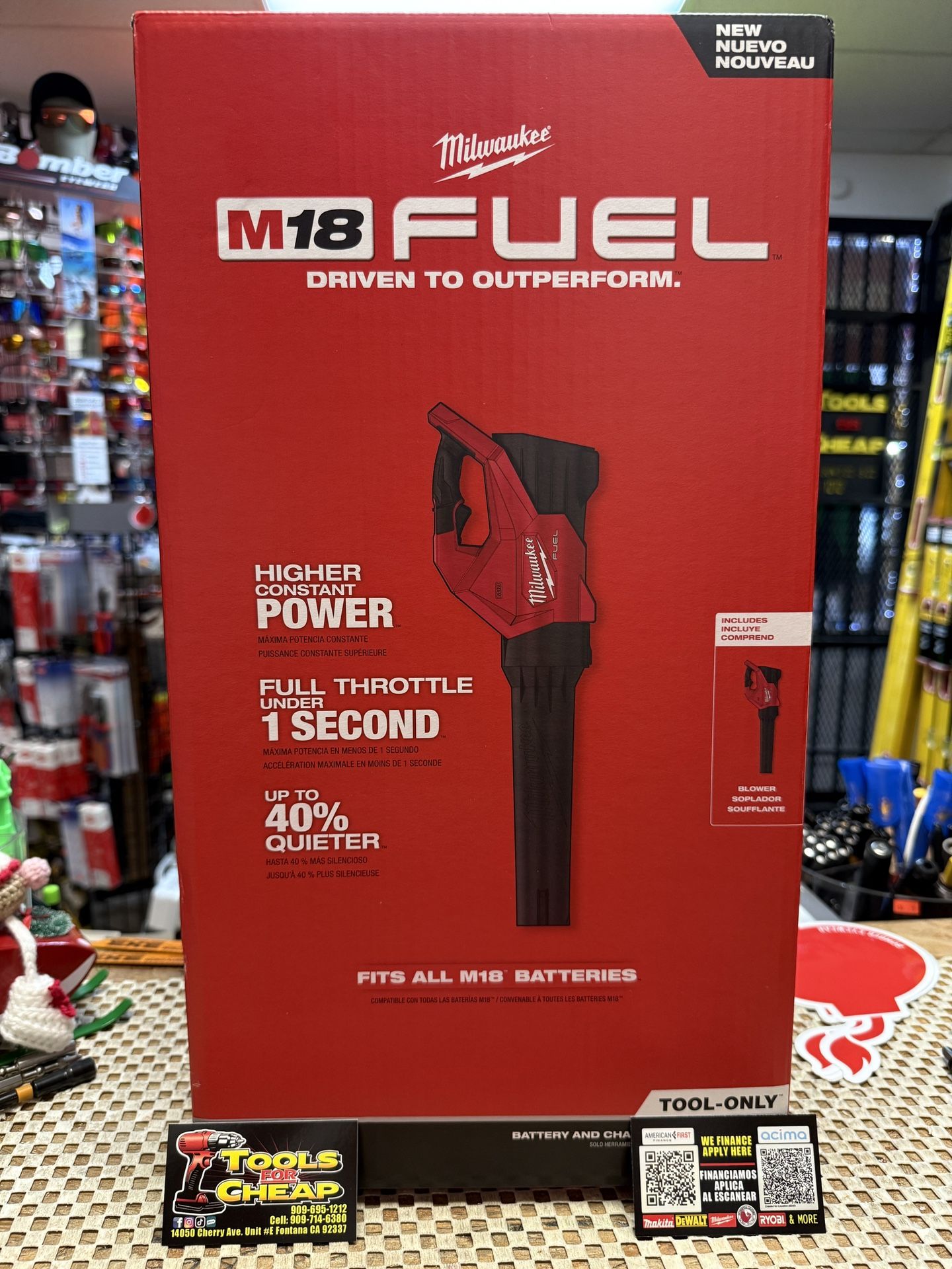 Milwaukee M18 FUEL 120 MPH 500 CFM 18V Lithium-Ion Brushless Cordless Handheld Blower (Tool-Only)