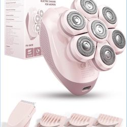 Electric Razors for Women: 2-in-1 Electric Shaver Trimmer for Ladies