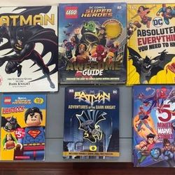 Children’s Marvel DC Comics Batman Superman Spiderman Book  etc $3 each or $15 for All 
