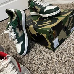 Travis Scott’s & Bape Nike Sb