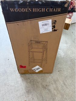 Panda ear big kid high chair