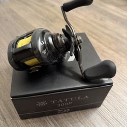 Daiwa Tatula 300P Baitcasting Reel | NEW | 40LB Power Pro Pre-Spooled!