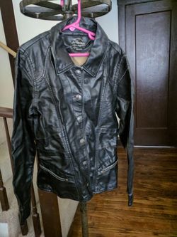 Leather jacket size Medium