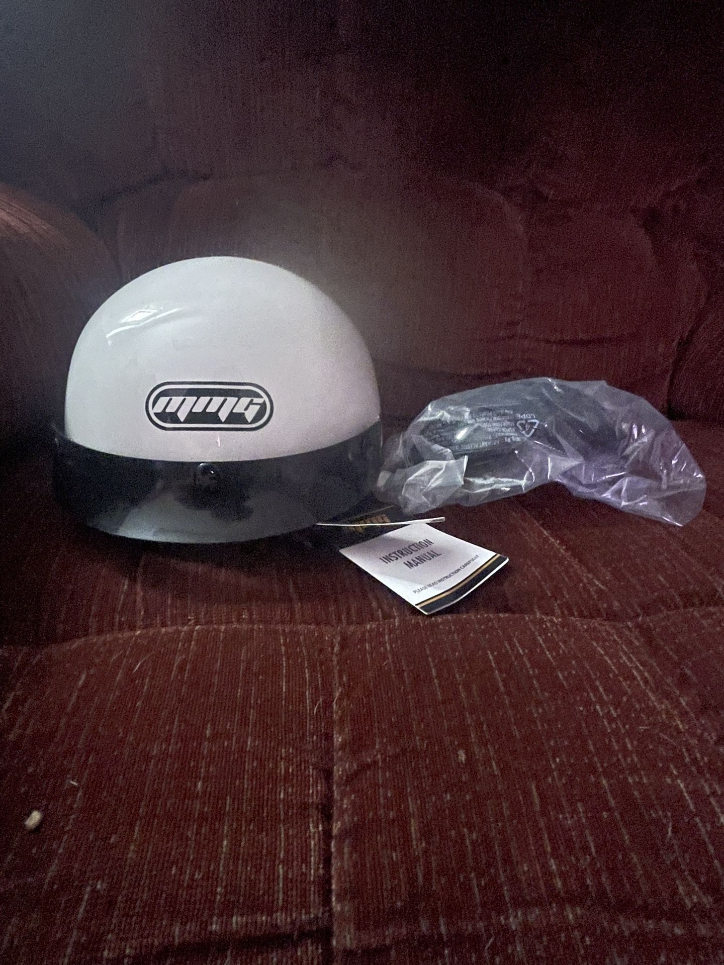 Brand New! MMG Beanie Motorcycle Helmet 