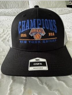 New York Knicks champion hat SnapBack