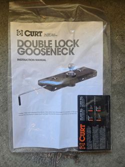 Curt Double Lock Gooseneck