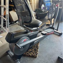 Hybrid Elliptical And bike combo 