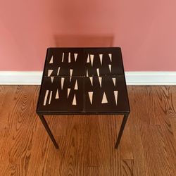Vintage Mid century Modern End Or Side Tile Table