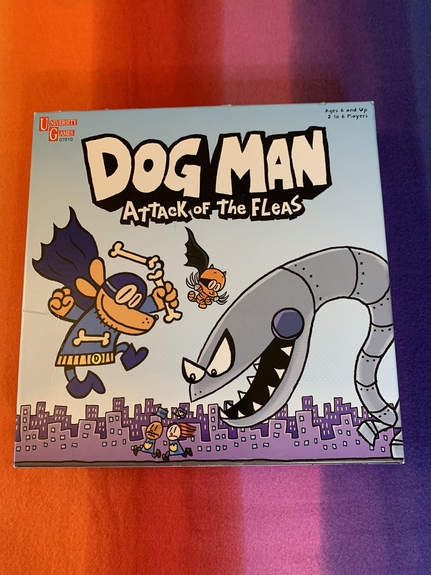 Dog  Man Attack Of The Fleas Board Game