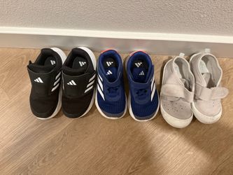 Kids Shoes Bundle – Adidas + Vicco – 3 Pairs