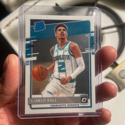 Lamelo Ball optic rookie card