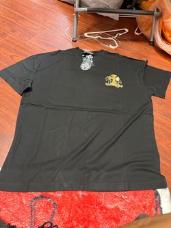 Chrome Hearts Black T-Shirt with Gold Logo