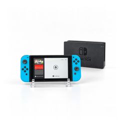 Nintendo Switch HAC-001 + Blue Joy-Cons & Dock