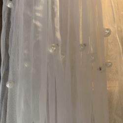 Veil With Pearls