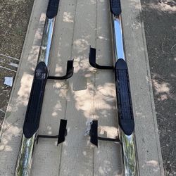 LA Zona Auto Parts 2015 to 2024 Ford F150 F250 F350 Crew cab nerf bar step running board estribos escalon Cuatro Puertas  