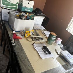 Marble dining room set