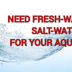 RODI AND SALTWATER ! Aquarium Water 