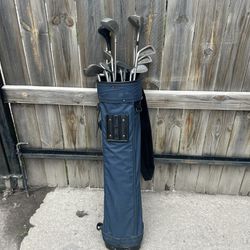 Left Handed Set Of Golf Clubs
