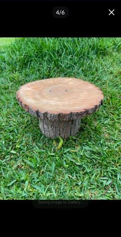 ***Natural Wood Cake Stand*** Cupcake Stand  (Price Depends On The Item)