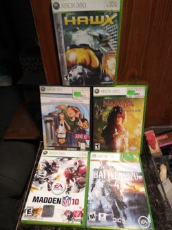 6 Xbox 360 Games for $25