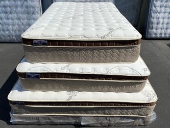 12in King Size Organic Cloud Comfort Europillow Top Mattress