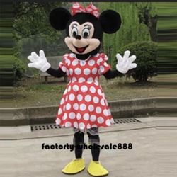 Minnie Mouse mascot costume