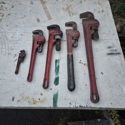 6 Pipe Wrenches