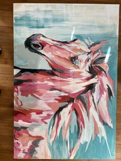 Horse Canvas Painting