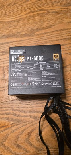 Gamdias Helios P1-600G 600W 80 Plus Gold PSU
