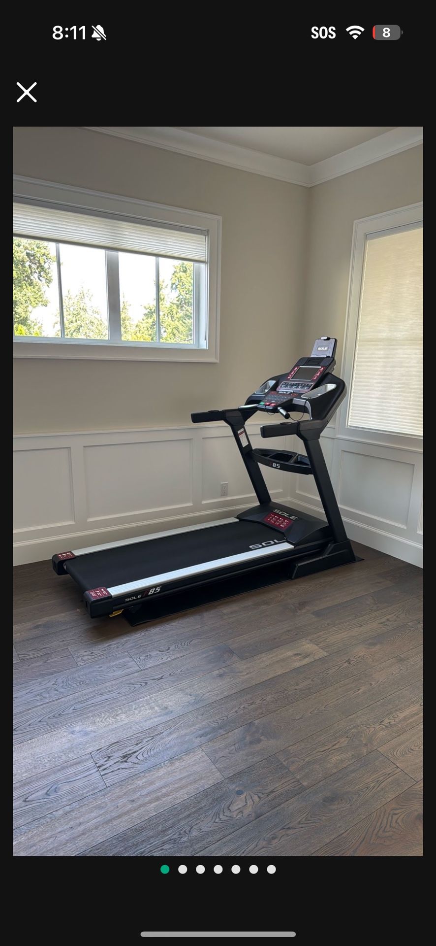 SOLE F85 Treadmill