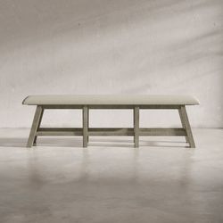 Telluride Driftwood Counter Bench