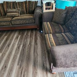 Couch And Love Seat Set