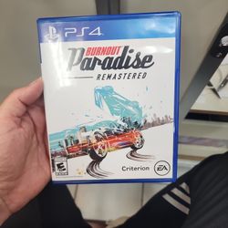 Sony Playstation 4 Ps4 Video Game Burnout Paradise Remastered  