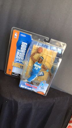 Collectible McFarland series 6 NBA basketball Carmelo Anthony figure