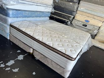 King Mattress Pillowtop Set 