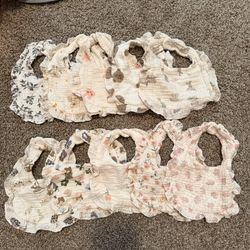 Baby Girl Bibs