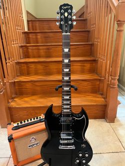 Epiphone SG Standard w/ Orange Crush 12 Amp