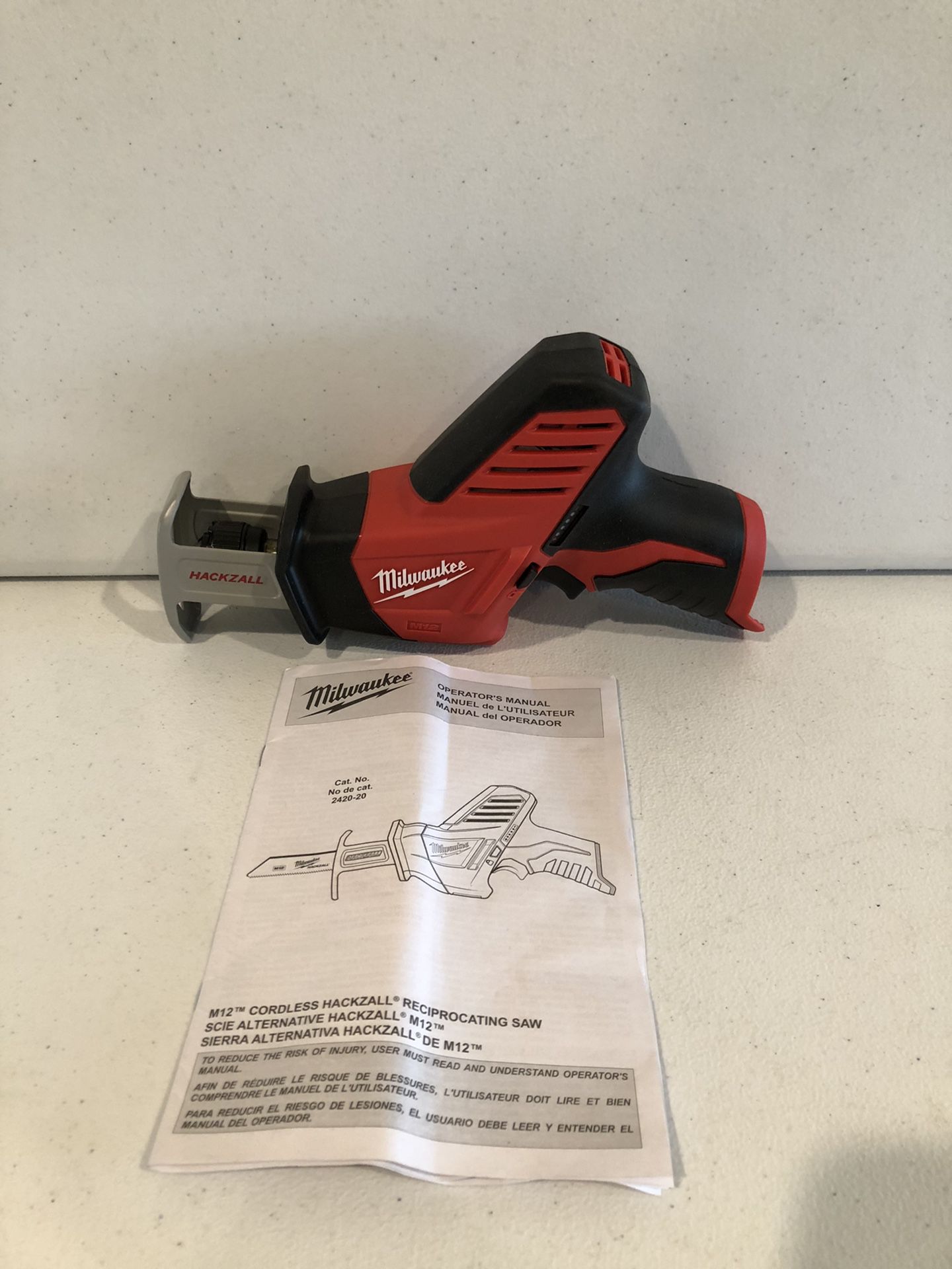 Milwaukee M12 12-Volt Lithium-Ion HACKZALL Cordless Reciprocating Saw (Tool- Only) for Sale in Bakersfield, CA OfferUp