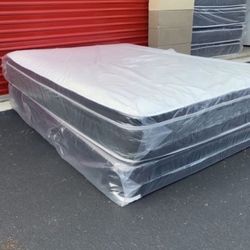 Queen Mattress Whit Box Spring  - Colchón Queen Con Su Box 
