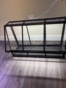 Small greenhouse plus Barrina T5 grow light