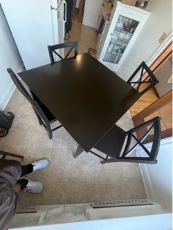 Tall Dining Table with Chairs