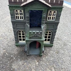 Vintage Kenner 1995 Batman Forever Batmobile & 90s Wayne Manor Batcave