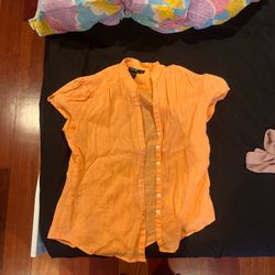orange blouse